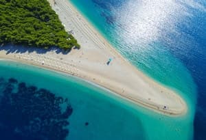 Kroatische Adriatische Zee
